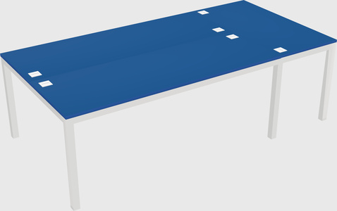 Shared office desks