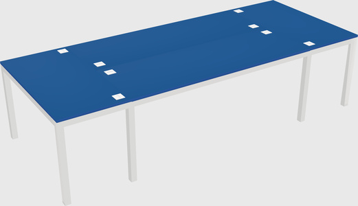 Shared office desks
