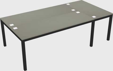 Shared office desks
