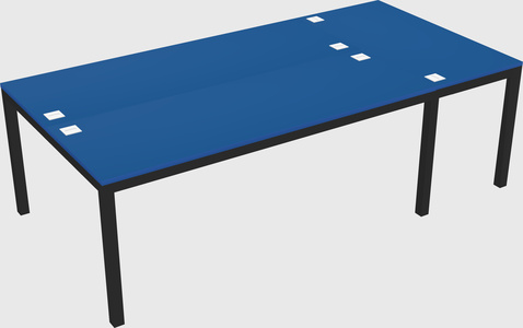 Shared office desks