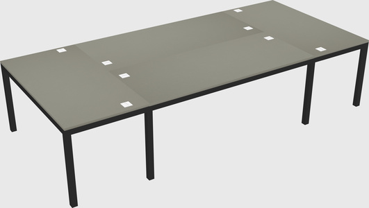 Shared office desks