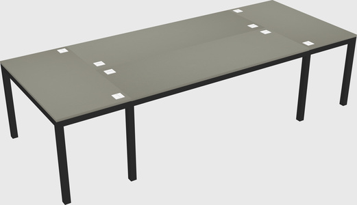 Shared office desks