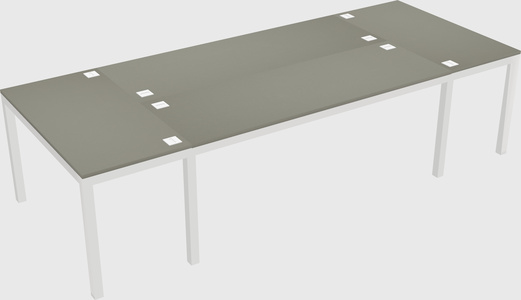 Shared office desks