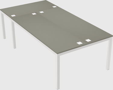 Shared office desks