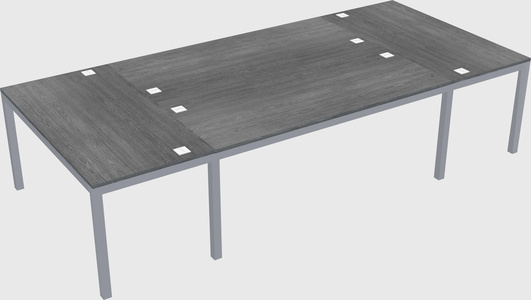 Shared office desks