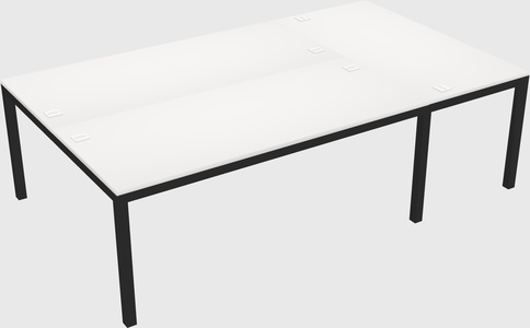 Shared office desks