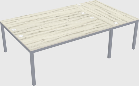 Shared office desks