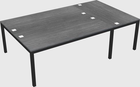 Shared office desks