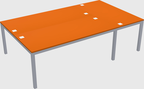 Shared office desks