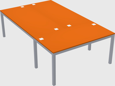 Shared office desks