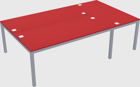 Shared office desks