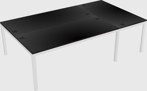 Shared office desks