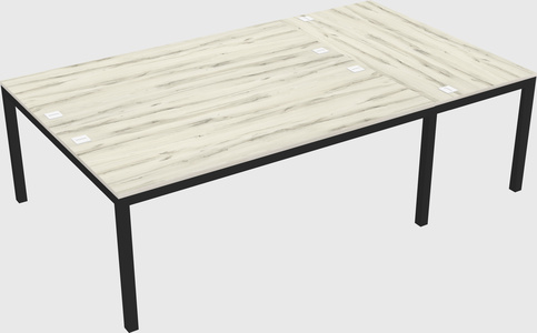 Shared office desks