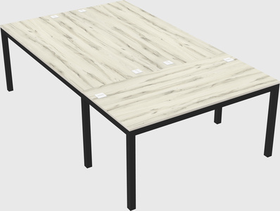 Shared office desks