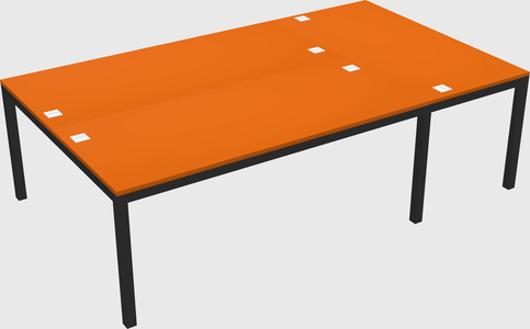 Shared office desks