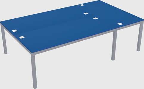Shared office desks