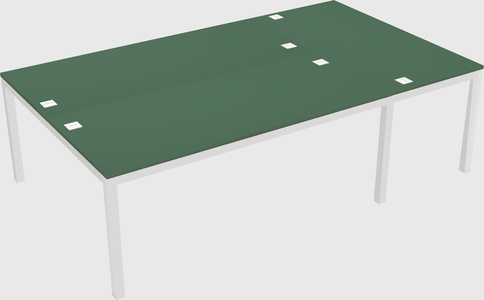 Shared office desks