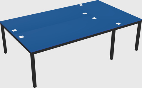Shared office desks