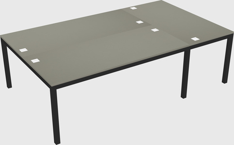 Shared office desks