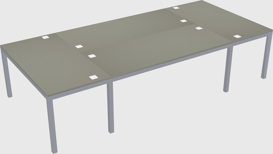 Shared office desks