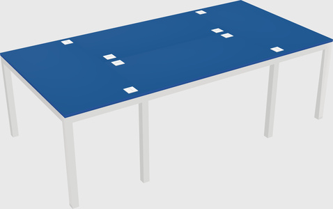 Shared office desks