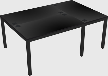 Shared office desks