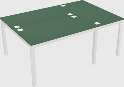 Shared office desks