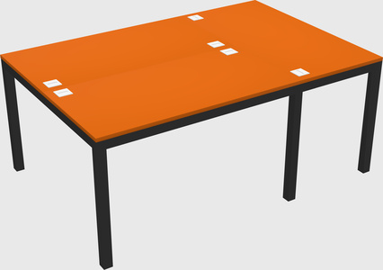 Shared office desks