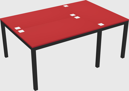 Shared office desks