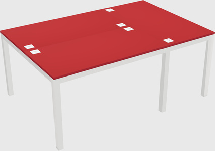 Shared office desks