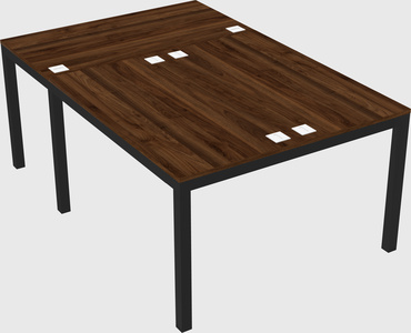 Shared office desks