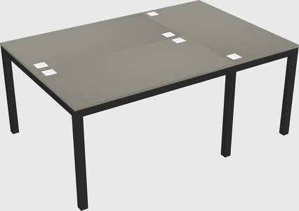 Shared office desks
