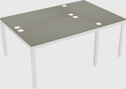 Shared office desks