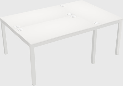 Shared office desks