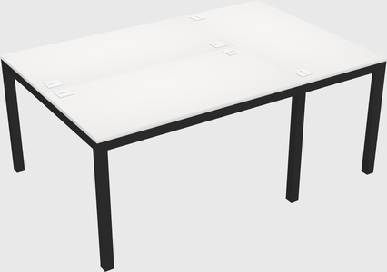 Shared office desks