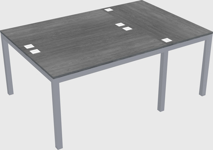Shared office desks