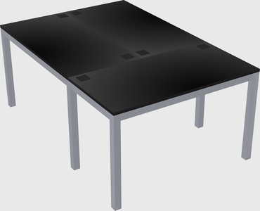 Shared office desks