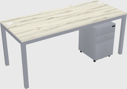 Rectangular desk