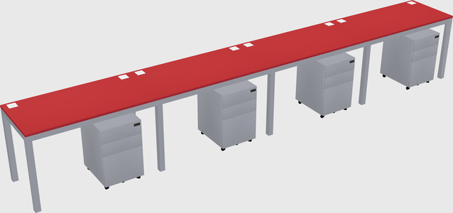 Bureau rectangulaire