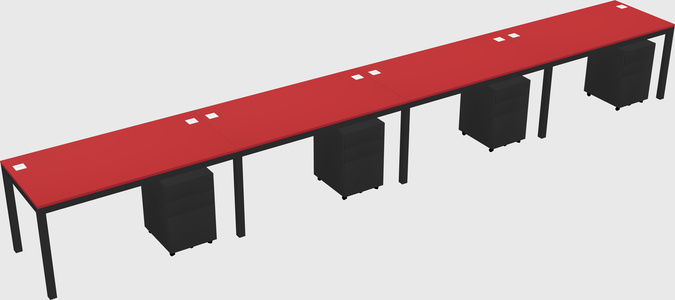 Bureau rectangulaire