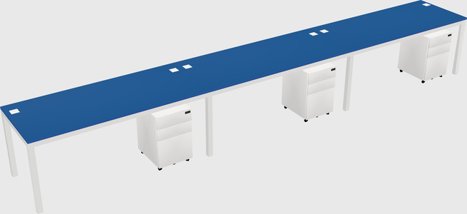 Bureau rectangulaire