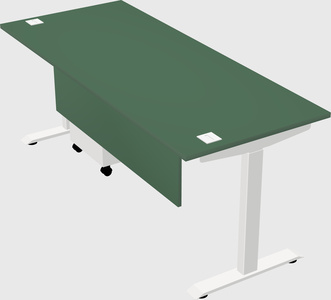 Height-adjustable desk - commercial grade