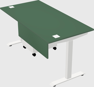 Height-adjustable desk - commercial grade
