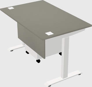 Height-adjustable desk - commercial grade