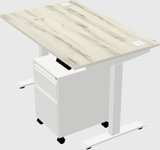 Height-adjustable desk - commercial grade