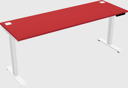 Height-adjustable desk - commercial grade