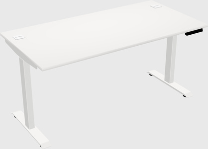 Height-adjustable desk - commercial grade