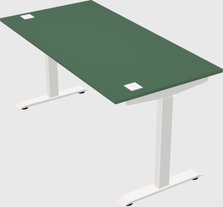 Height-adjustable desk - commercial grade