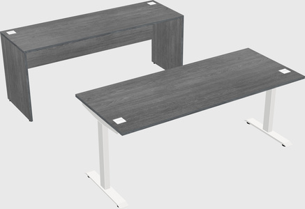 Height-adjustable desk - commercial grade
