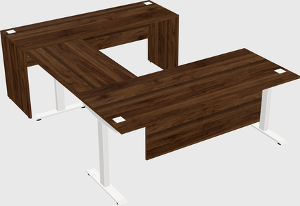 Height-adjustable desk - commercial grade